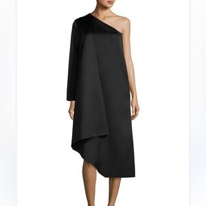 NWT Solace London Idelle one shoulder dress